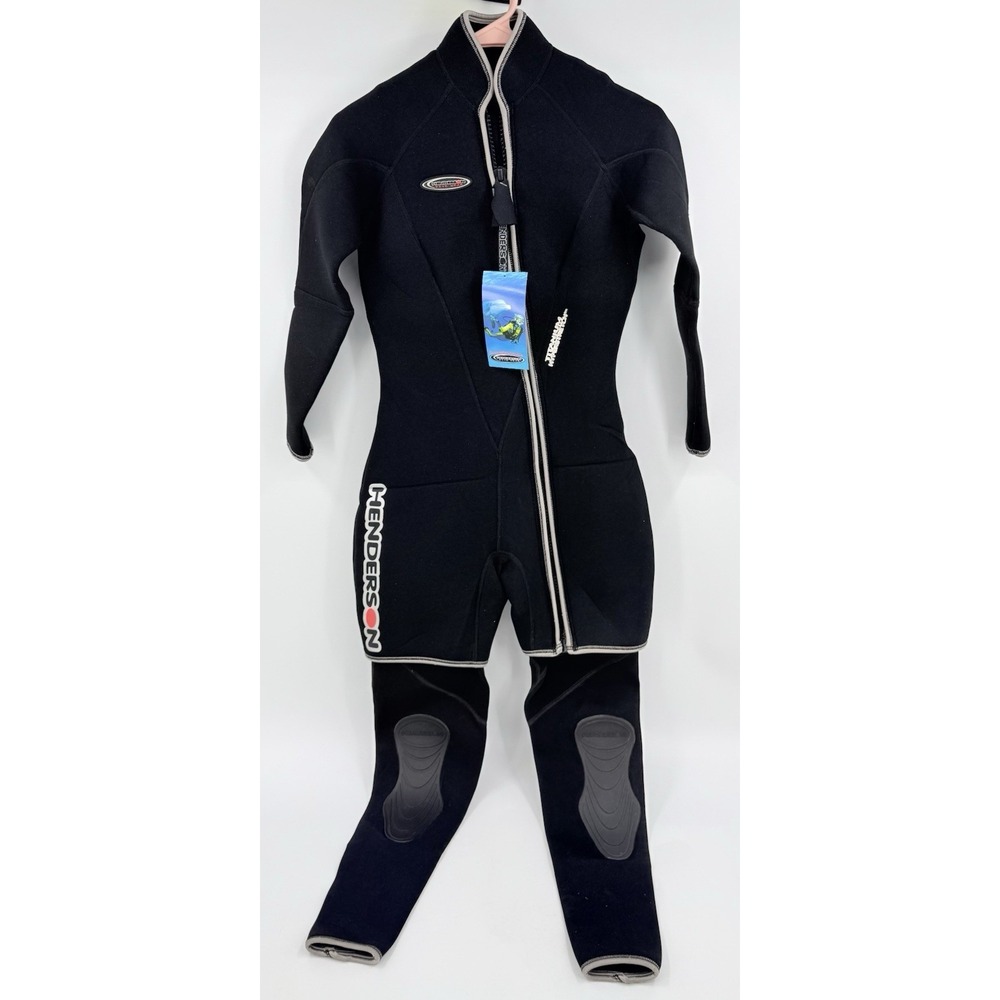 Henderson 3mm HyperStretch 2 Pc Farmer John Spring Suit Wetsuit Women's Sz 6 NWT
